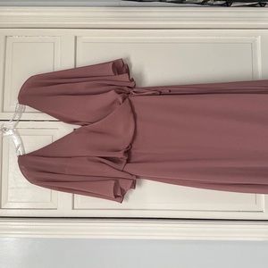 Mauve Bridesmaid Dress